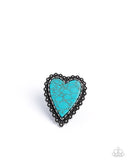 Affectionate Allegiance - Blue - Paparazzi Accessories