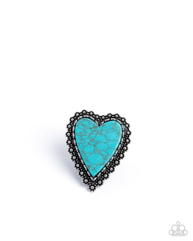 Affectionate Allegiance - Blue - Paparazzi Accessories