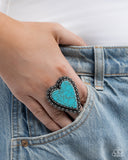 Affectionate Allegiance - Blue - Paparazzi Accessories