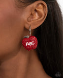 Adorable ABCs - Red - Paparazzi Accessories