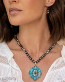 Traditional Tapestry - Blue - Paparazzi Accessories