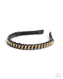 Woven Welding - Black - Paparazzi Accessories