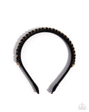 Woven Welding - Black - Paparazzi Accessories