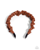 Ruffled Rebel - Brown - Paparazzi Accessories
