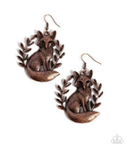 Foxy Fashion - Copper - Paparazzi Accessories