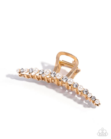 Social Shimmer - Gold - Paparazzi Accessories