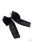 Here We BOW Again - Black - Paparazzi Accessories