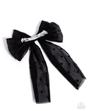 Here We BOW Again - Black - Paparazzi Accessories