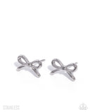 BOW The Line - Silver - Paparazzi Accessories
