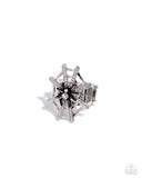 Spiderweb Shimmer - Black - Paparazzi Accessories