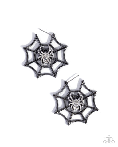 Spiderweb Showcase - Black - Paparazzi Accessories