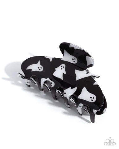 Ghostly Greeting - Black - Paparazzi Accessories