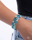 Iridescent Incantation - Blue - Paparazzi Accessories