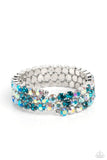 Iridescent Incantation - Blue - Paparazzi Accessories