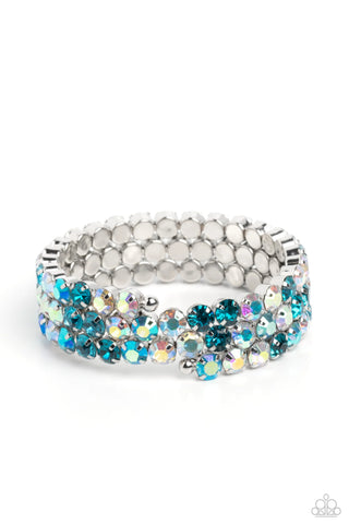 Iridescent Incantation - Blue - Paparazzi Accessories