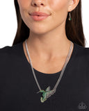 Hummingbird Headline - Green - Paparazzi Accessories
