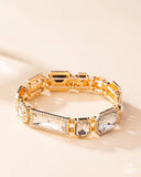 Striking Shimmer - Gold - Paparazzi Accessories