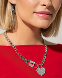 Lock Up Your Love - White - Paparazzi Accessories