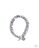 Devout Debut - White - Paparazzi Accessories
