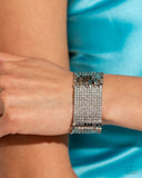 Disco Dame - White - Paparazzi Accessories