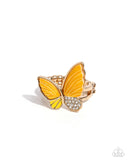 Fluttering Fidelity - Yellow - Paparazzi Accessories