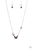 Can't BUTTERFLY Me Love - Purple - Paparazzi Accessories