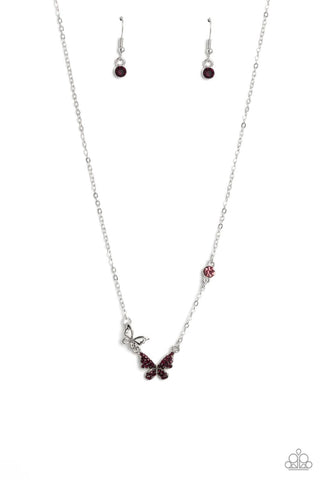 Can't BUTTERFLY Me Love - Purple - Paparazzi Accessories
