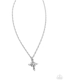 Graceful Glory - White - Paparazzi Accessories