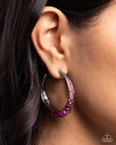 Embedded Edge - Pink - Paparazzi Accessories