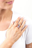Bedazzled Backdrop - Copper - Paparazzi Accessories
