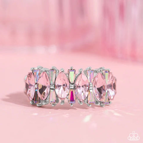 Kaleidoscopic Knockout - Pink - Paparazzi Accessories