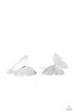 Butterfly Beholder - Silver - Paparazzi Accessories