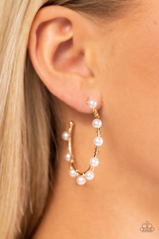 Night at the Gala - Gold - Paparazzi Accessories