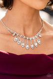 REIGNING Romance - White - Paparazzi Accessories