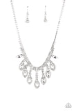 REIGNING Romance - White - Paparazzi Accessories