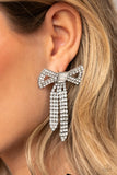 Just BOW With It - White - Paparazzi Accessories