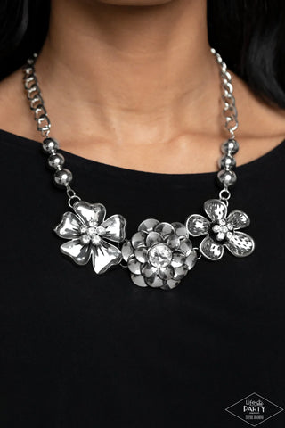 Abloom - Silver - Zi Collection - Paparazzi Accessories