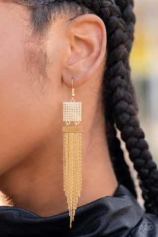 Dramatically Deco - Gold - Paparazzi Accessories
