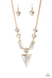 Fetchingly Fierce - Gold - Paparazzi Accessories