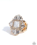 Flair for the CHARISMATIC - Gold - Paparazzi Accessories