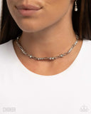 Pronged Pageantry - White - Paparazzi Accessories