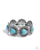 Rural Romance - Blue - Paparazzi Accessories