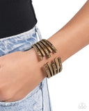Working Wraparound - Brass - Paparazzi Accessories