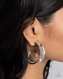 Curly Cadence - Silver - Paparazzi Accessories