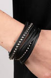 Studded Sensation - Black - Paparazzi Accessories