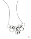 Sleek Staccato - Silver - Paparazzi Accessories