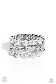 Really Bubbly - White - Paparazzi Accessories