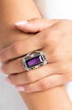 Radiant Rhinestones - Purple - Paparazzi Accessories
