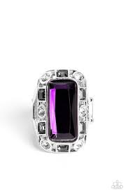 Radiant Rhinestones - Purple - Paparazzi Accessories