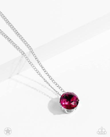 What a Gem - Pink - JUNE 2023 EXCLUSIVE - Paparazzi Accessories